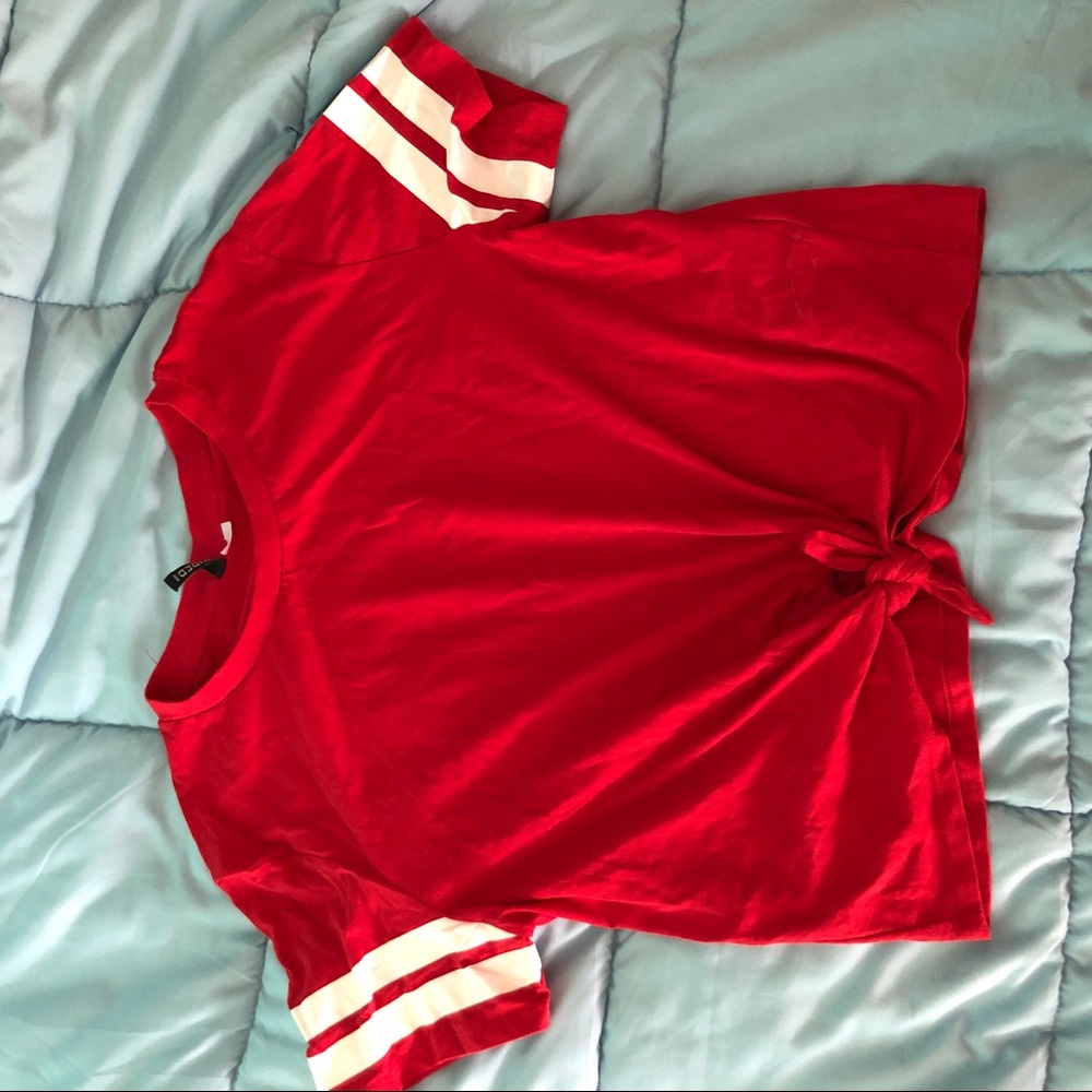 Basic Sporty Crop Shirt